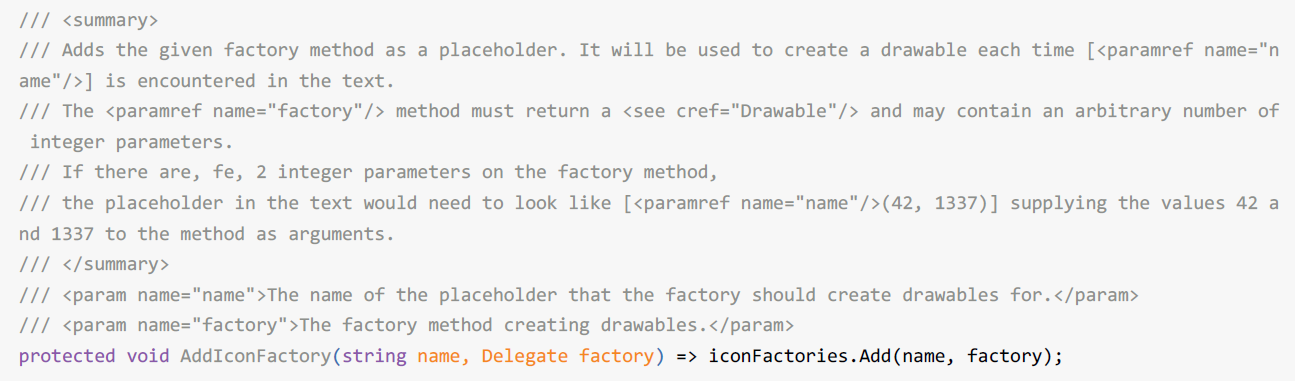 Factory Pattern example