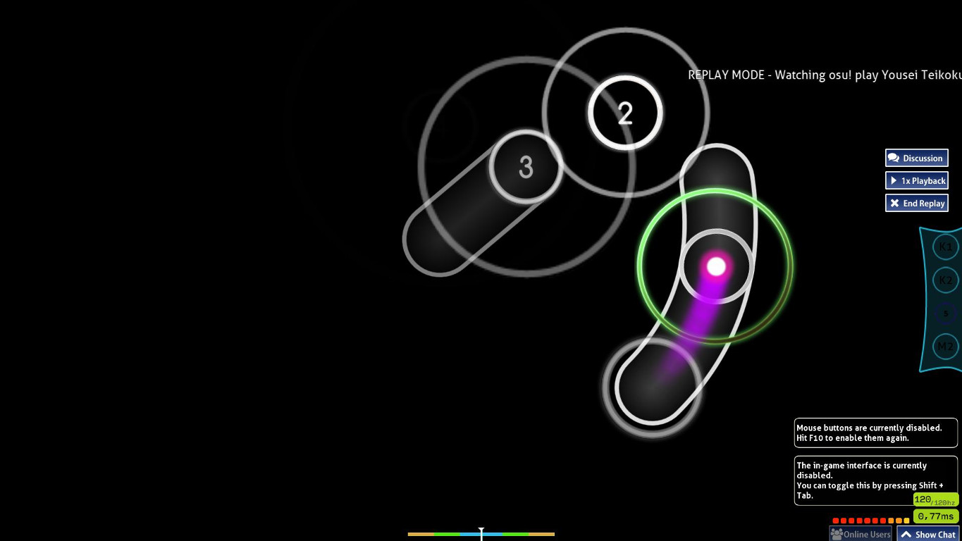 Legacy osu! with custom skin